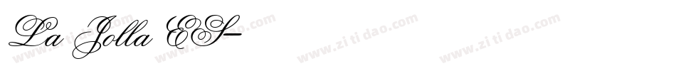 La Jolla ES字体转换